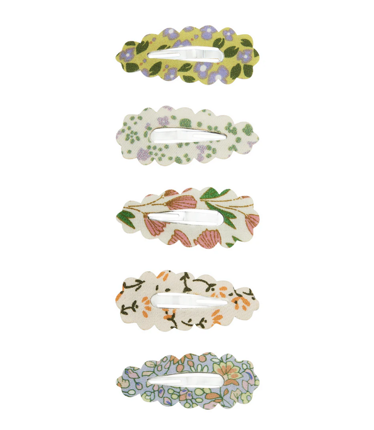 Haarclip Blumen 5er Set