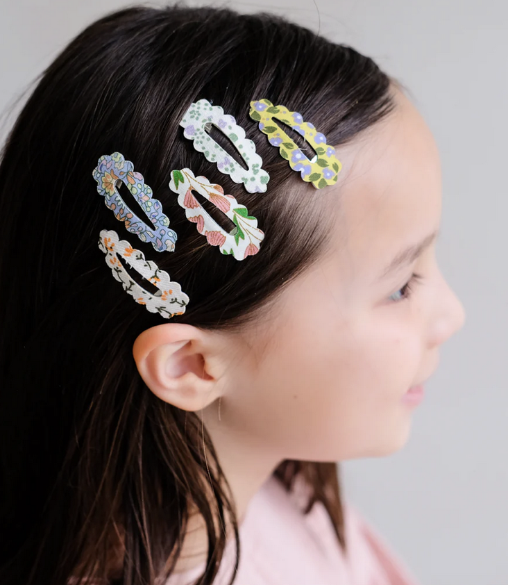 Haarclip Blumen 5er Set - 0