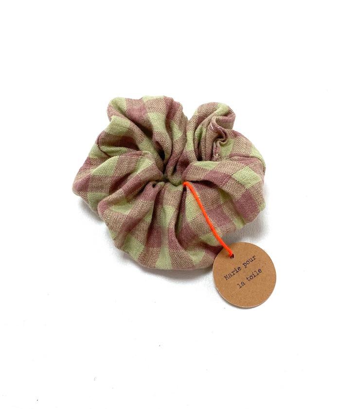 Scrunchy Checked Big