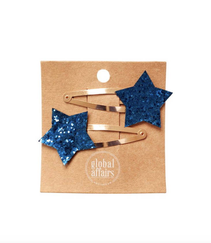 Hairclips Stars Glitter