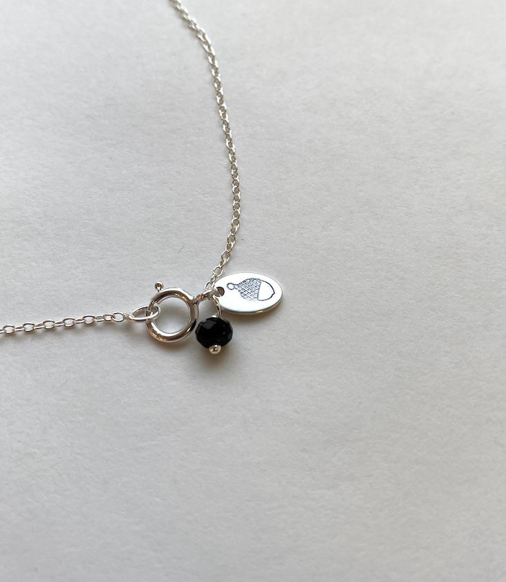 Necklace Diamond - Onyx - 1