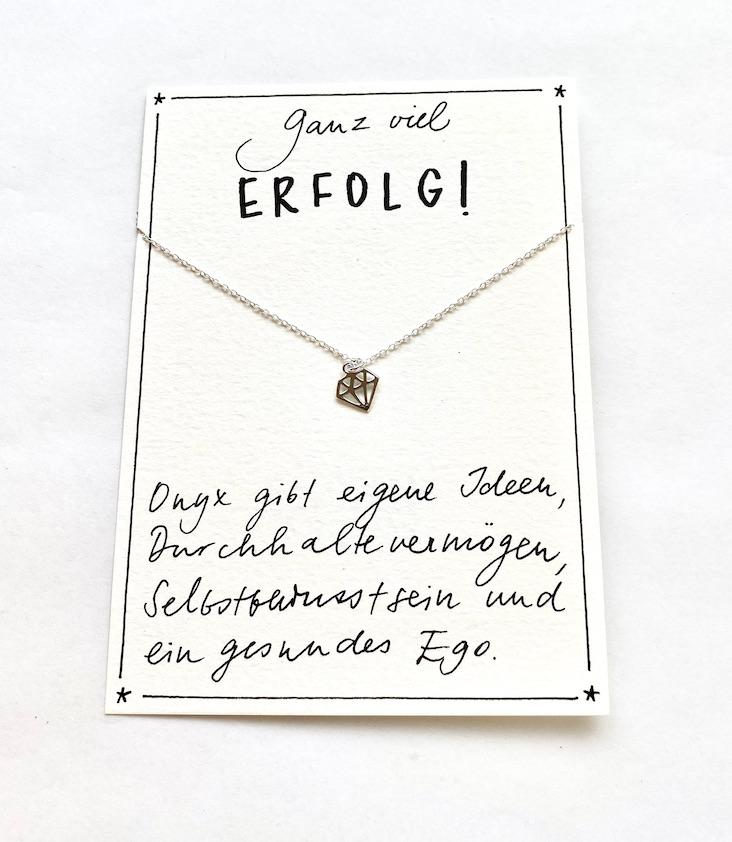 Necklace Diamond - Onyx