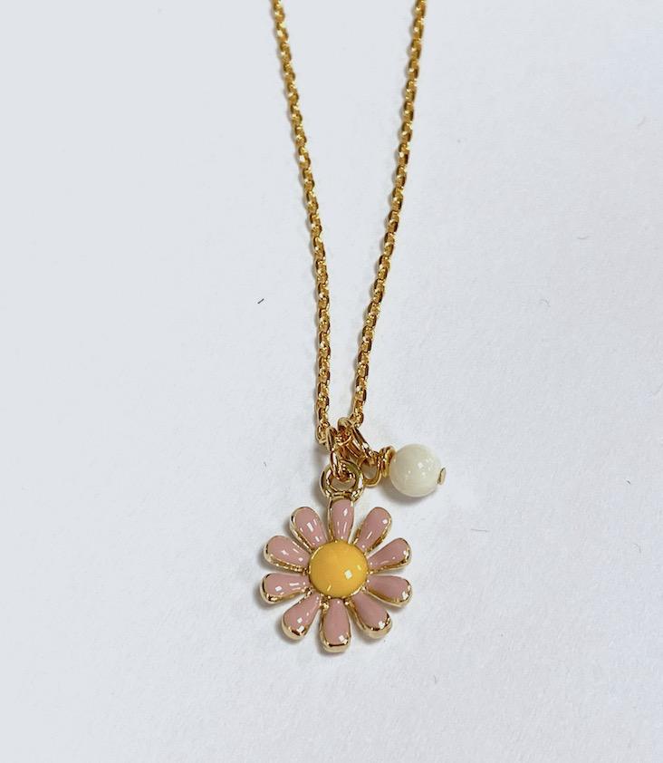 Necklace Purple Blossom