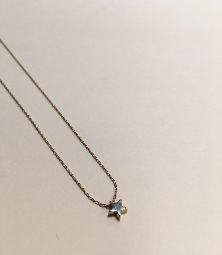 Halskette Stern Gold - 1