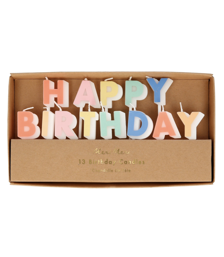 HAPPY BIRTHDAY Kerzen