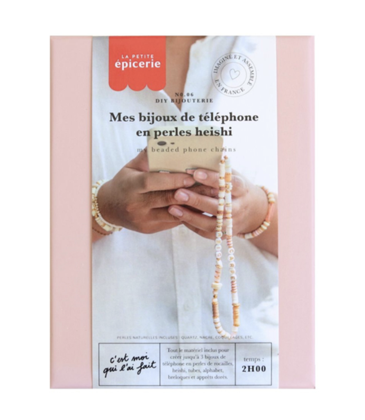 Heishi beads phone chains set