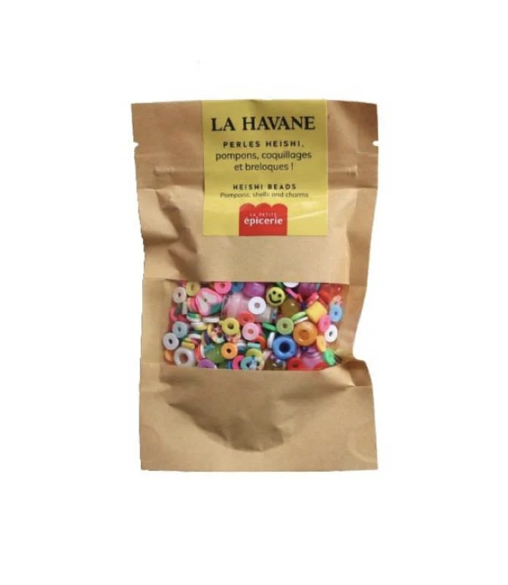 Heishi beads set La Havane