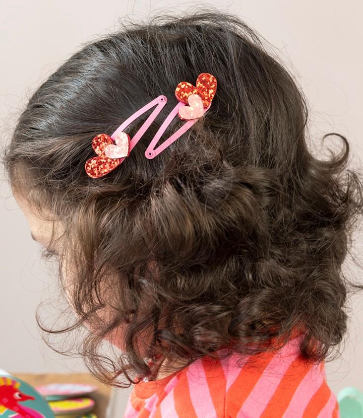 Hearts Hairclips - 1