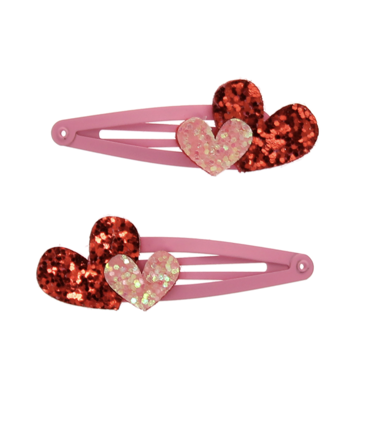Hearts Hairclips - 0