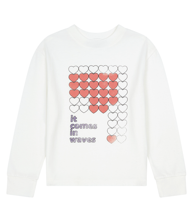 It Comes In Waves Longsleeve T-Shirt 4y / 104