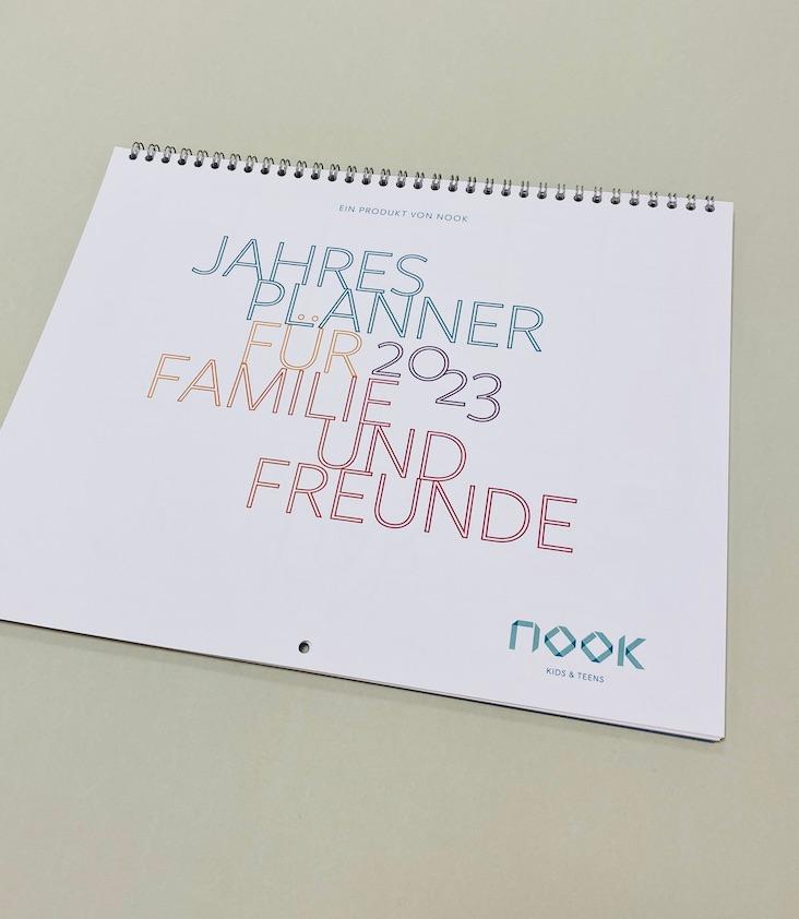 Planner for family and friends 2023