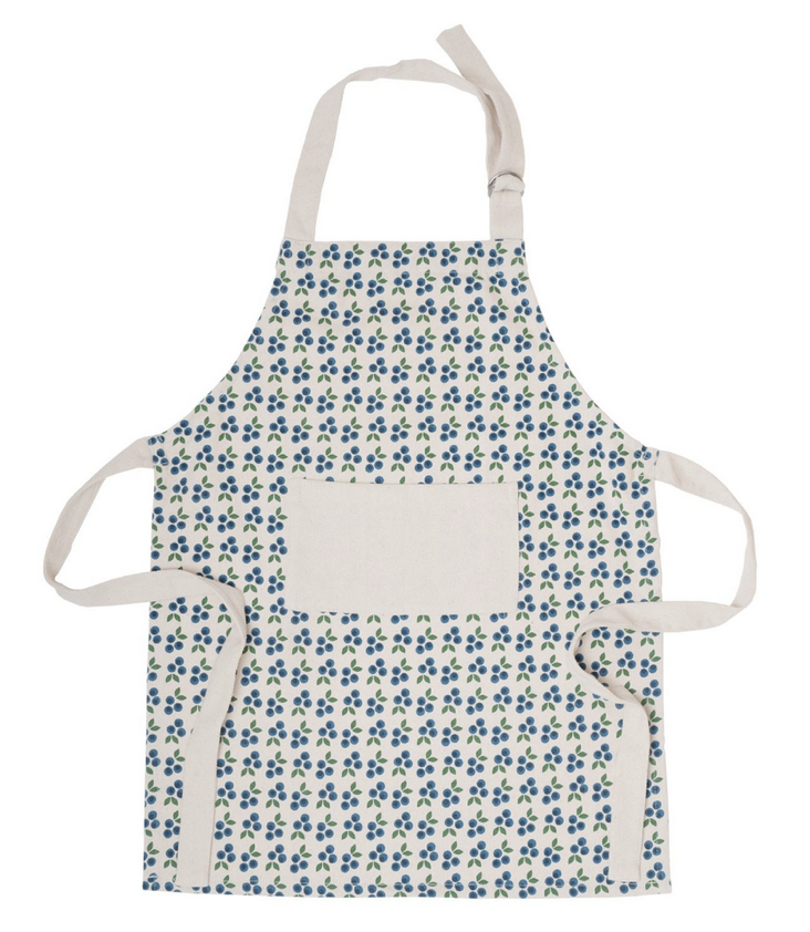 Kids Kitchen Apron Bluebeery