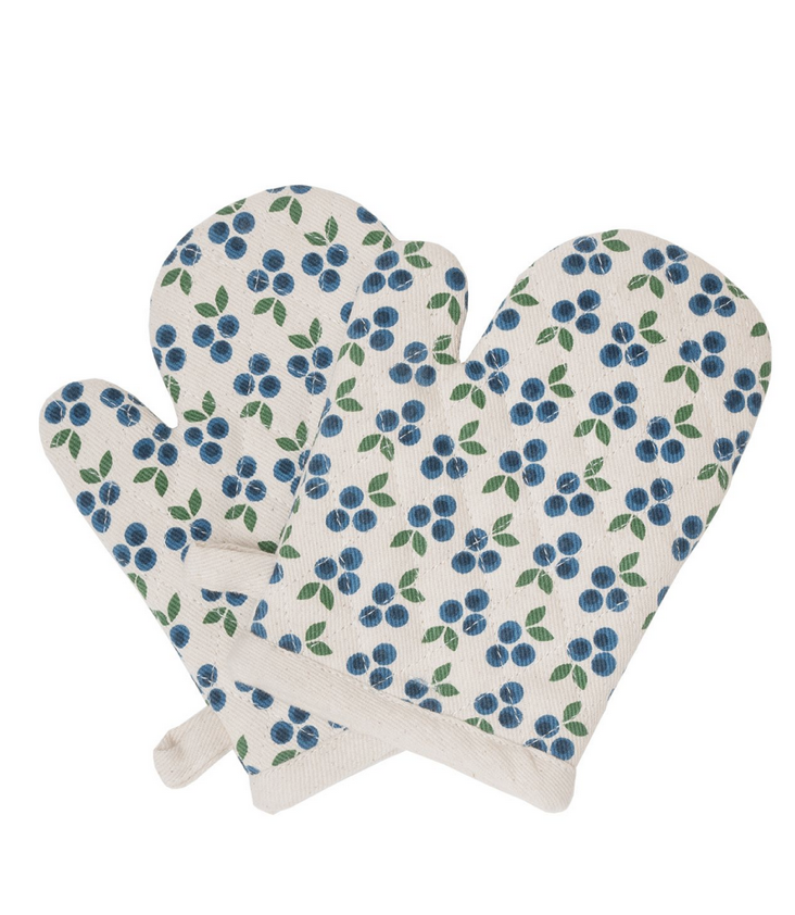 Kids Oven Mitts Bluebeery Pair
