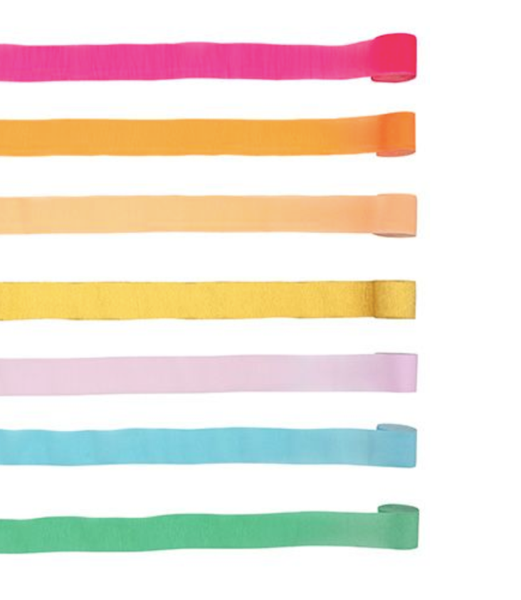 Krepp-Papier Luftschlange - 0
