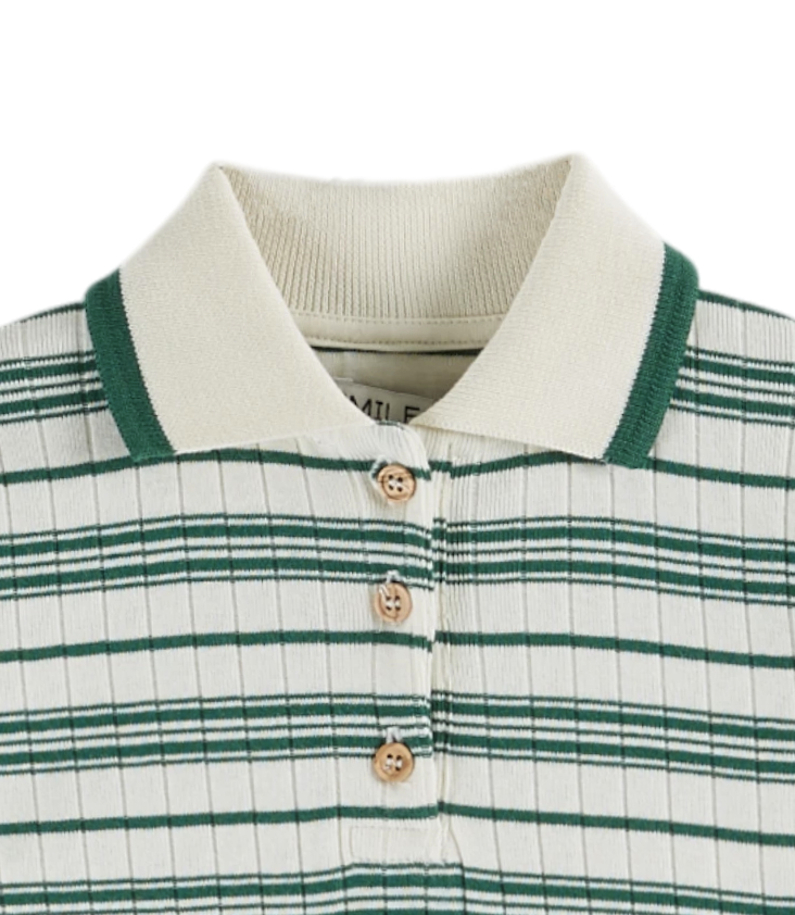Langarm Polo - 0