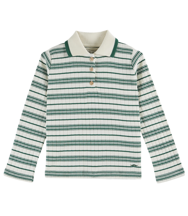 Langarm Polo