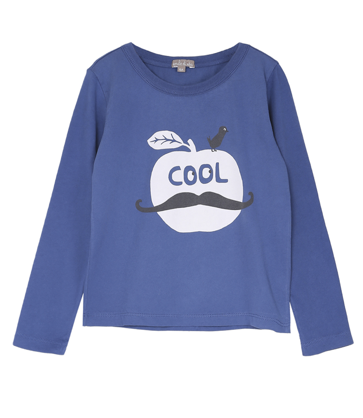 Langarm T-Shirt Apfel 4y / 104