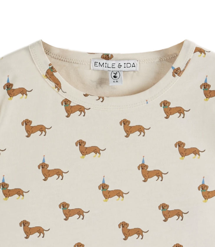 Langarm T-Shirt Dackel 6y / 116 - 0