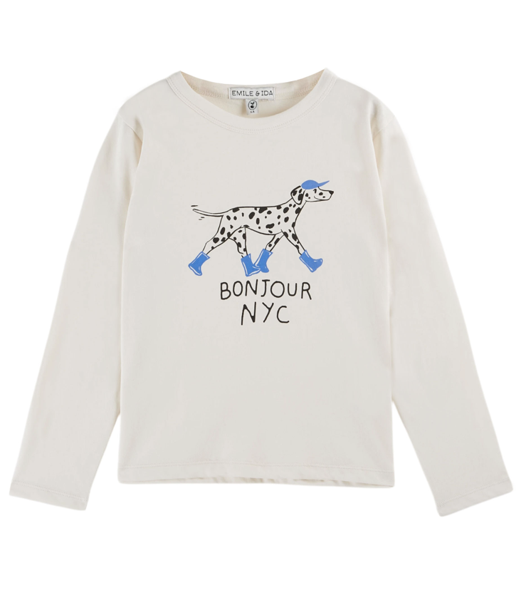 Langarm T-Shirt Hund 6y / 116