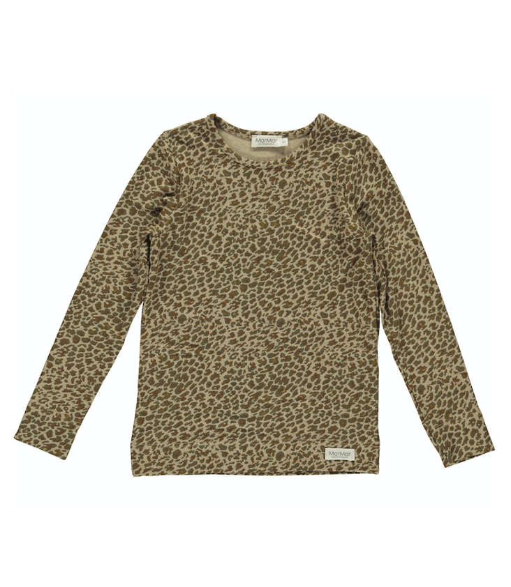 Langarm T-Shirt Leopard 4y / 104