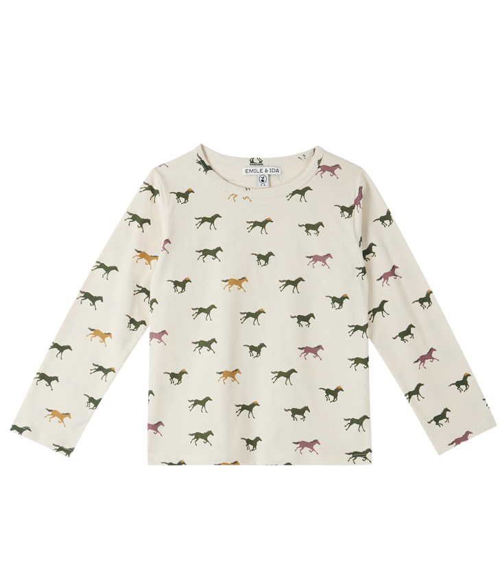 Longsleeve T-Shirt Horses 4y / 104