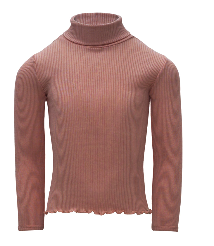 Langarm T-Shirt Rollkragen Bui