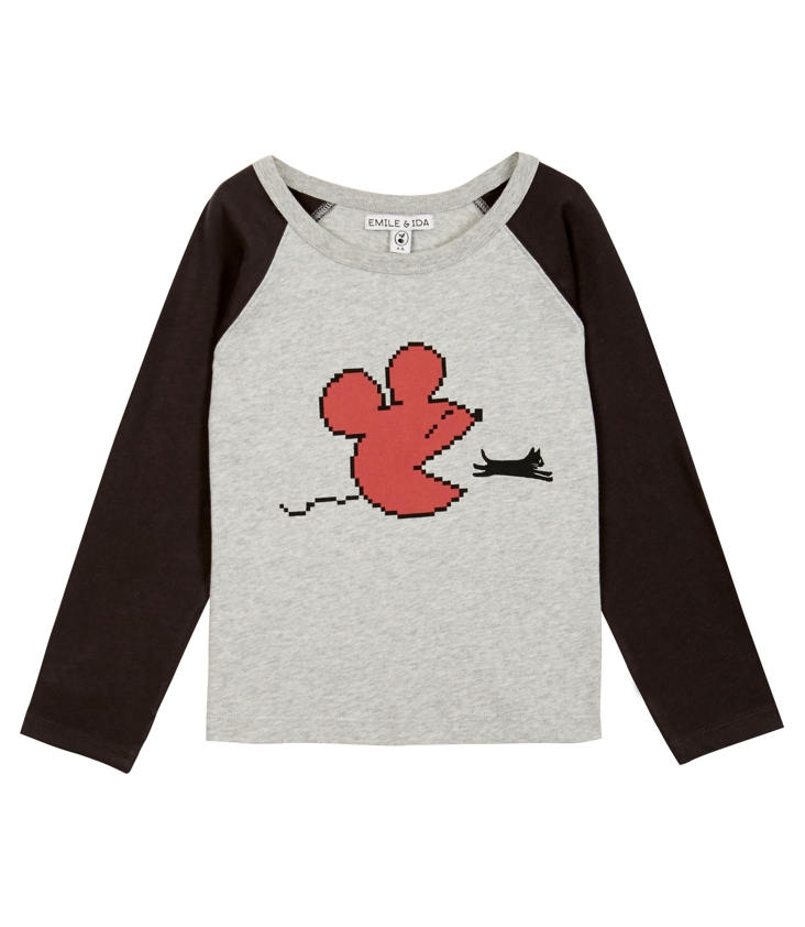 Langarm T-Shirt Souris 4y / 104