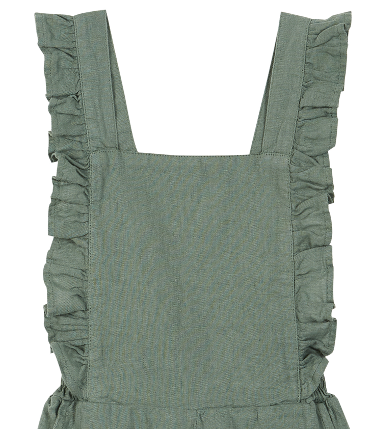 Leinen Latzhose 10y / 140 - 1