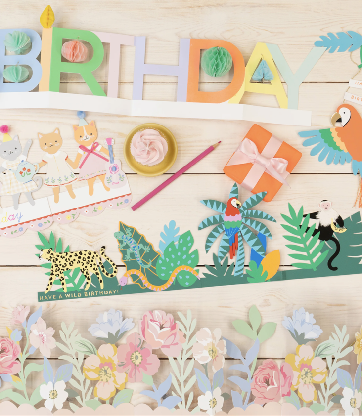 Concertina Birthday Card - 1