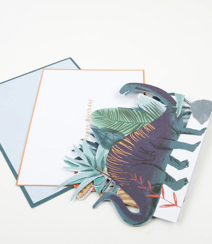 Concertina Dinosaur Card - 3
