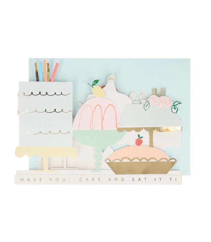 Cake Concertina Card