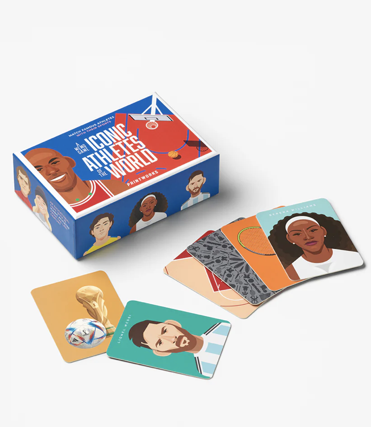 Memory Game Iconic Athletes