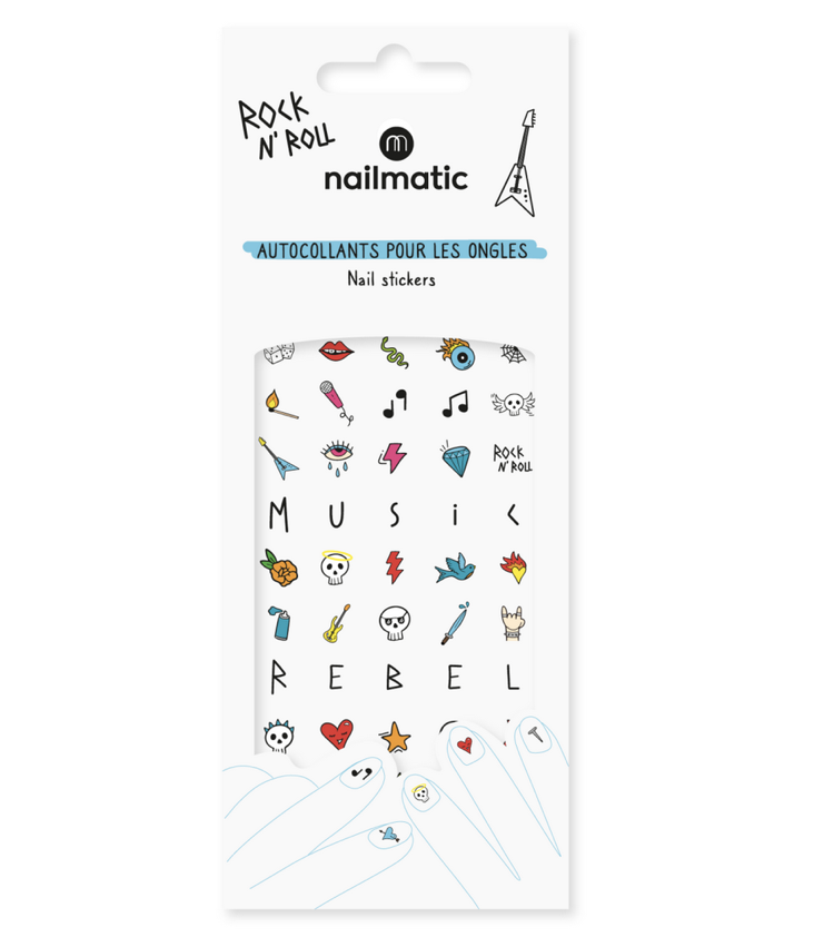 Nagelsticker Rock