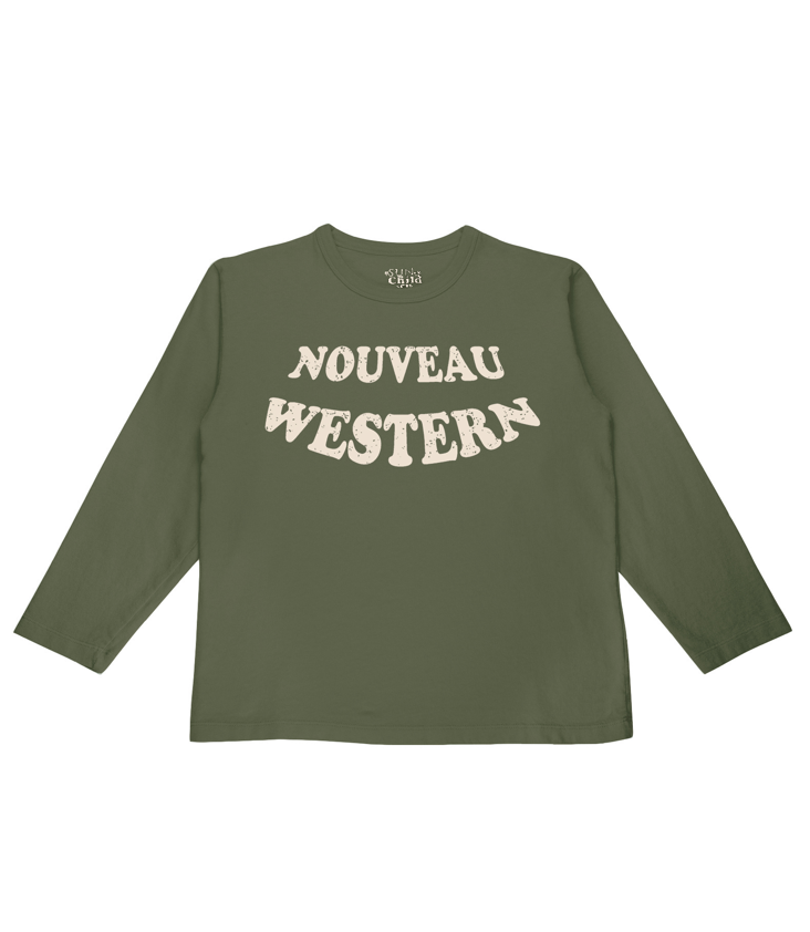 Nouveau Western Langarm-T-Shirt