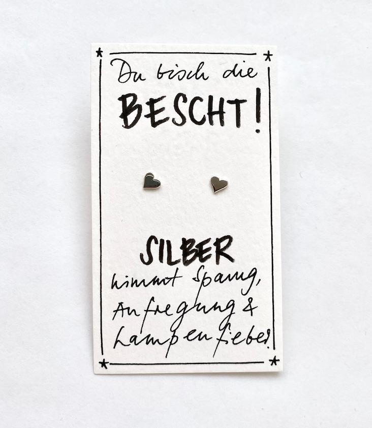 Ohrstecker Herz