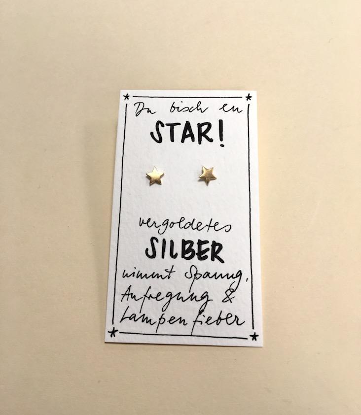 Ohrstecker Stern