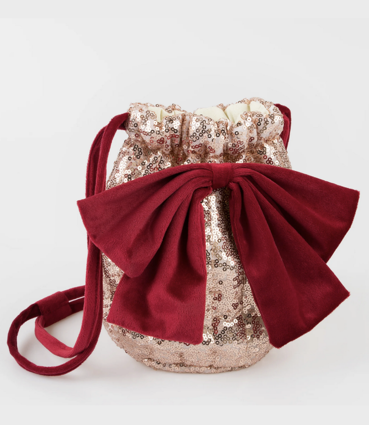 Sequin Bow Bag