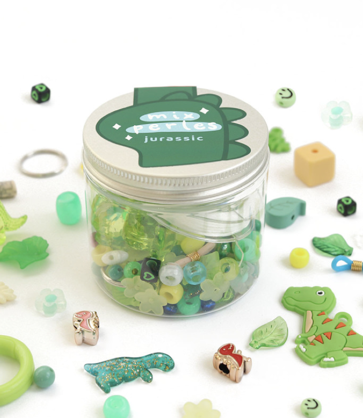 Perlenmix Jurassic