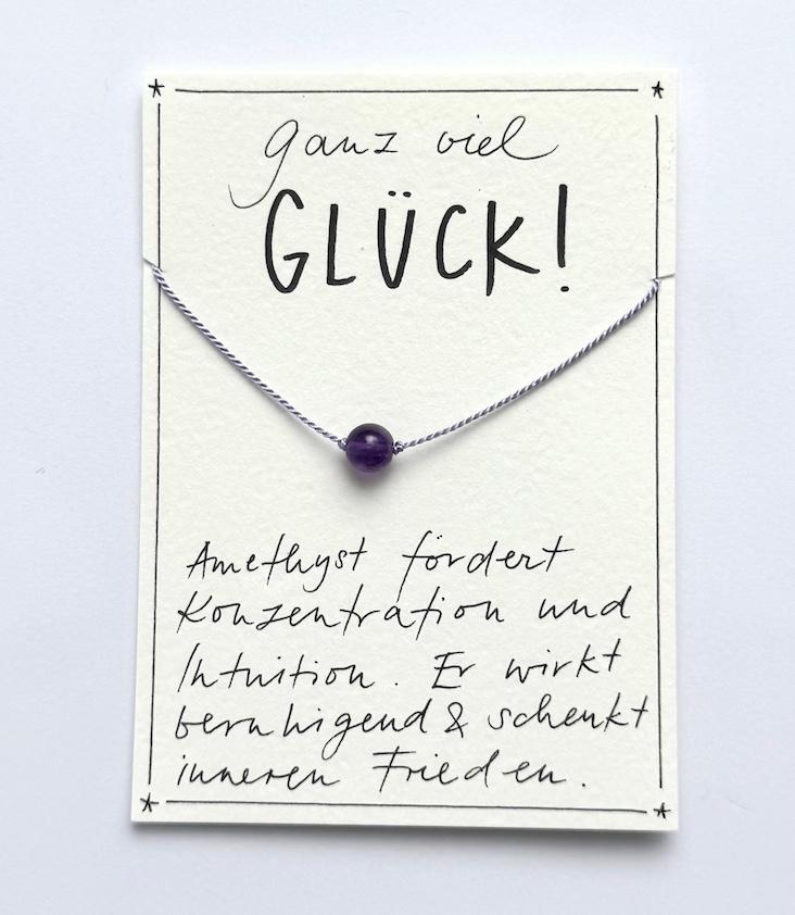 Planet Necklace Amethyst