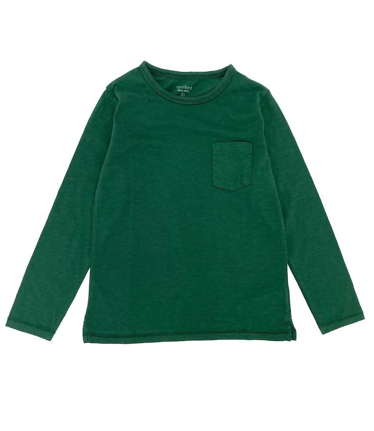 Pocket Crew Langarm Shirt 16y / 176
