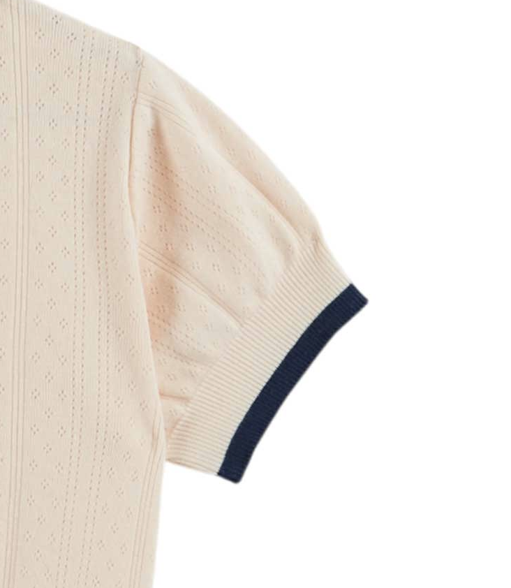 Polo Shirt Pointelle - 1