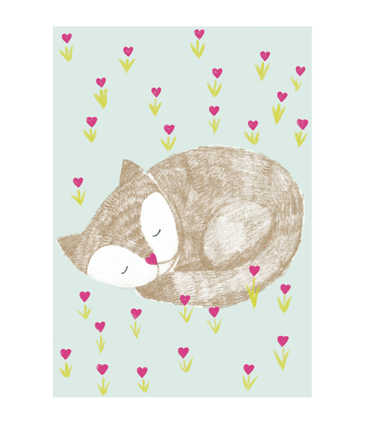 Postcard Kitten