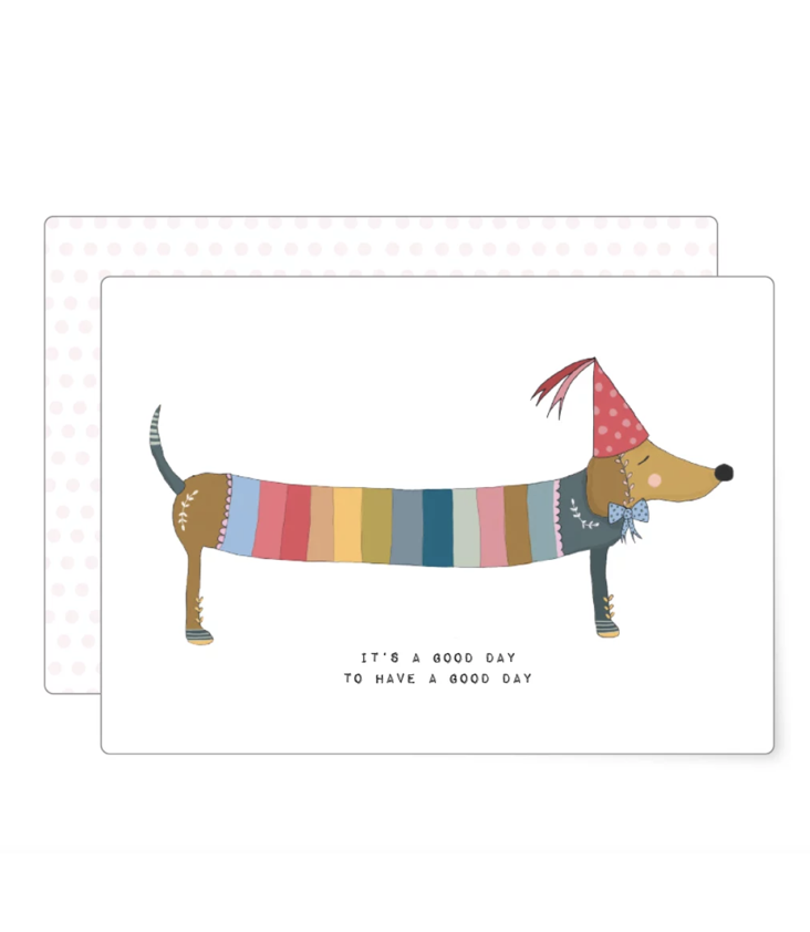 Postcard Dachshund