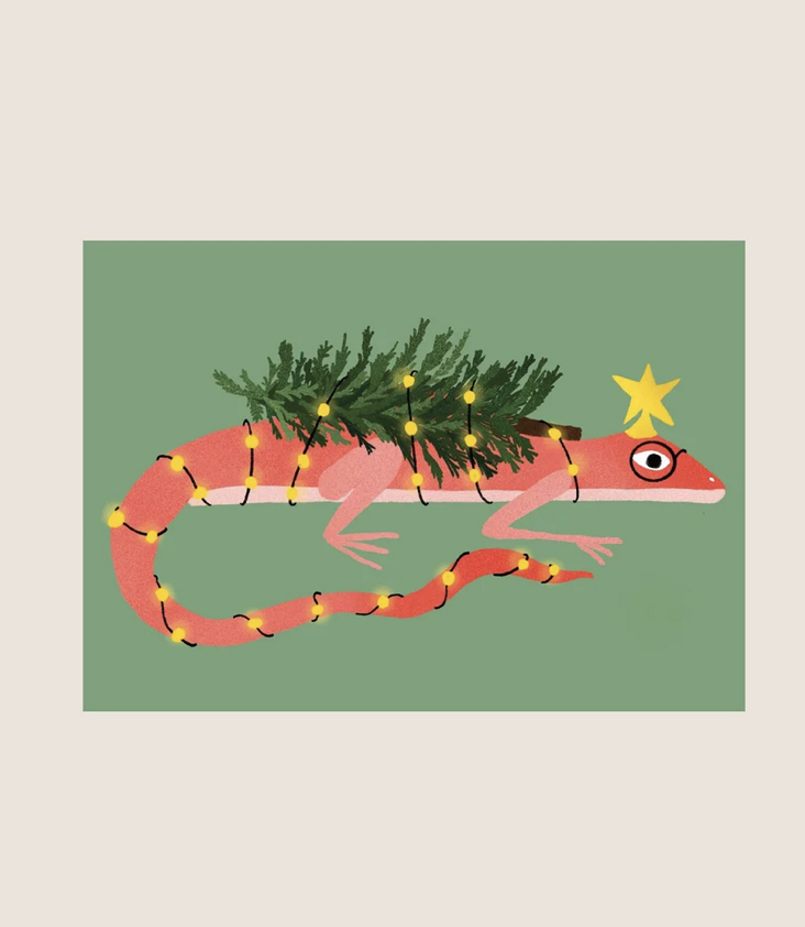 Postcard Lizard