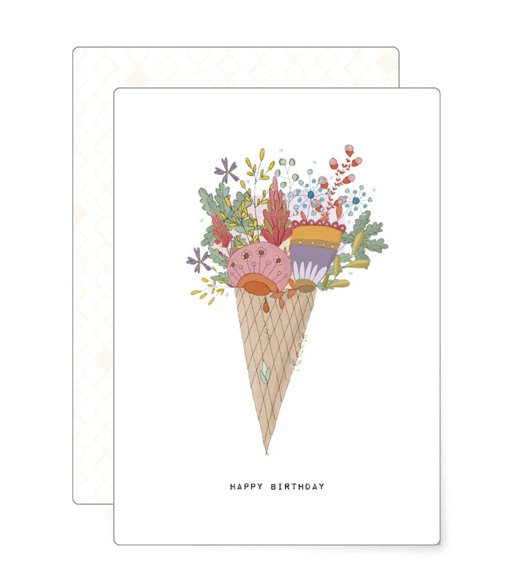 Postkarte Happy Birthday