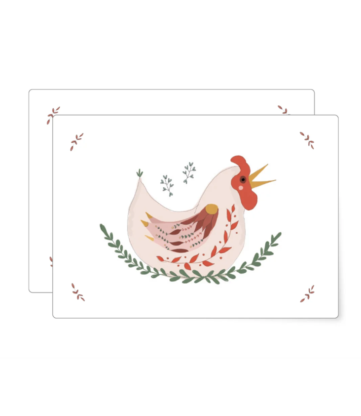 Postcard Chicken