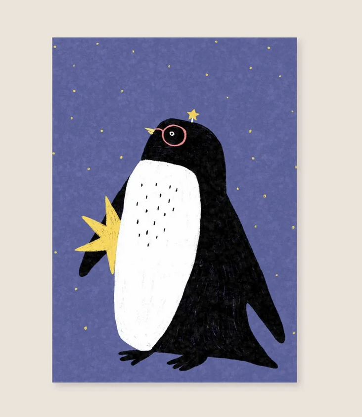 Postcard Penguin