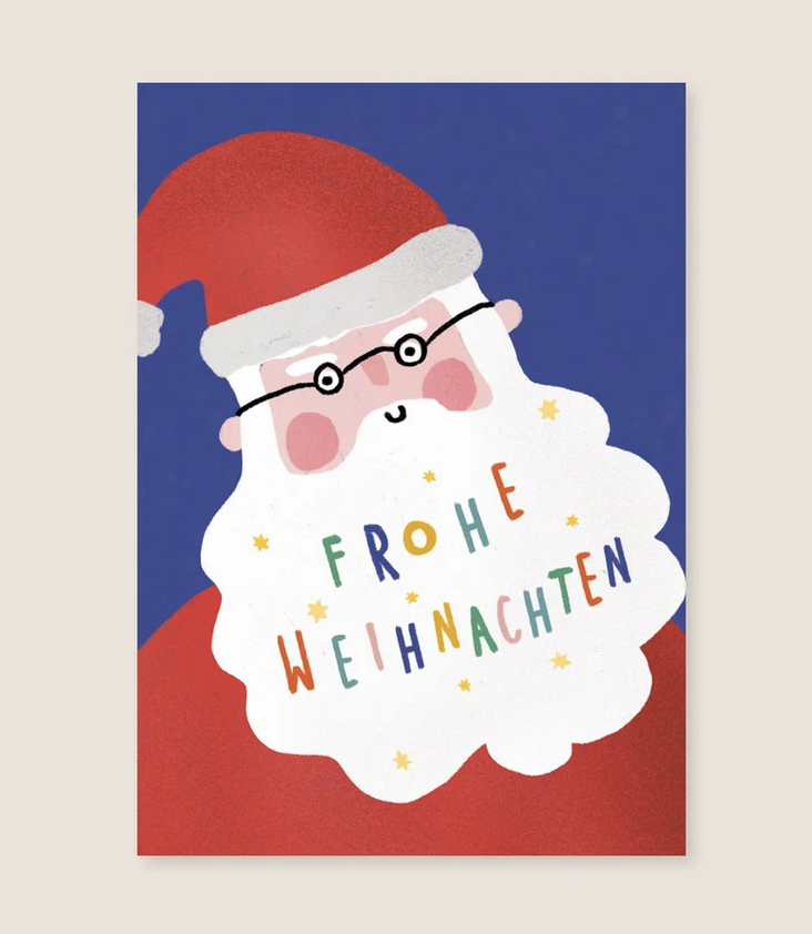 Postcard Santa Clause