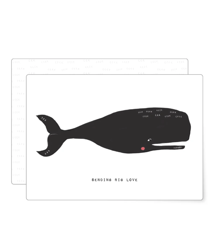 Postcard Whale