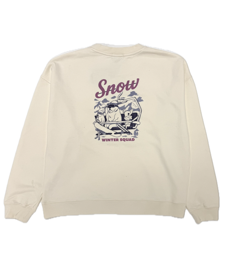 Pullover Clyde Winter Squad Back Print